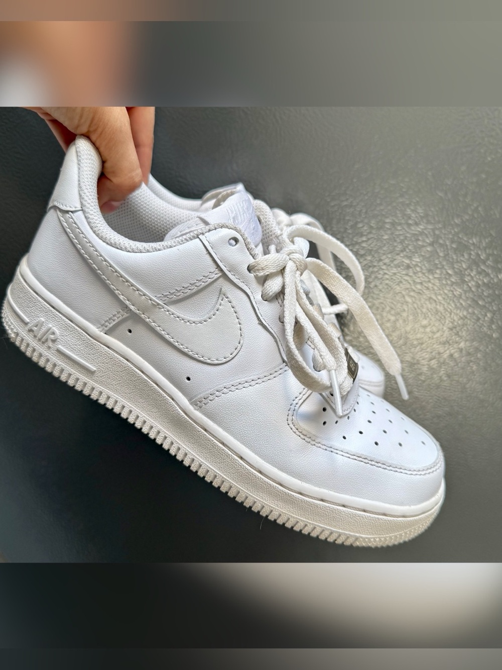 Nike White Air Force 1 Sneakers - Classic Style Size 6 Women’s